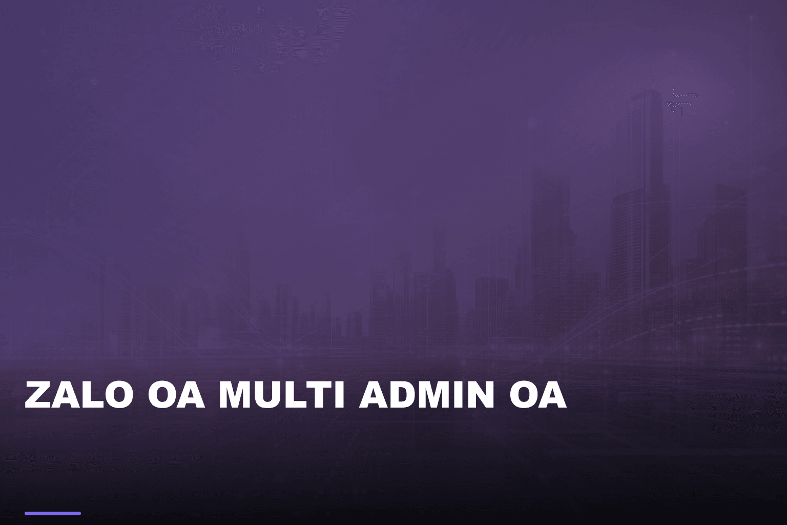 Zalo oa multi admin oa