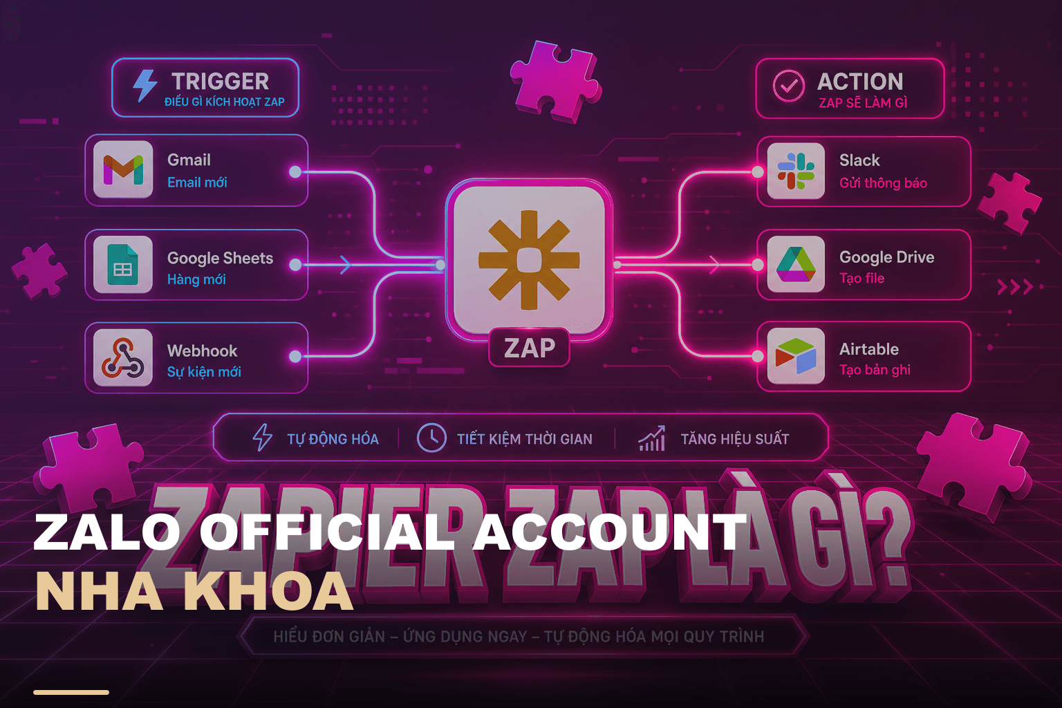 Zalo official account nha khoa