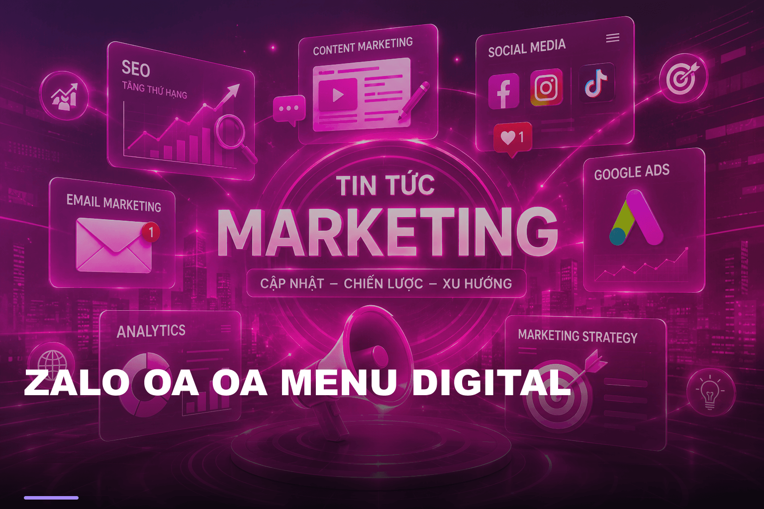 Zalo oa oa menu digital