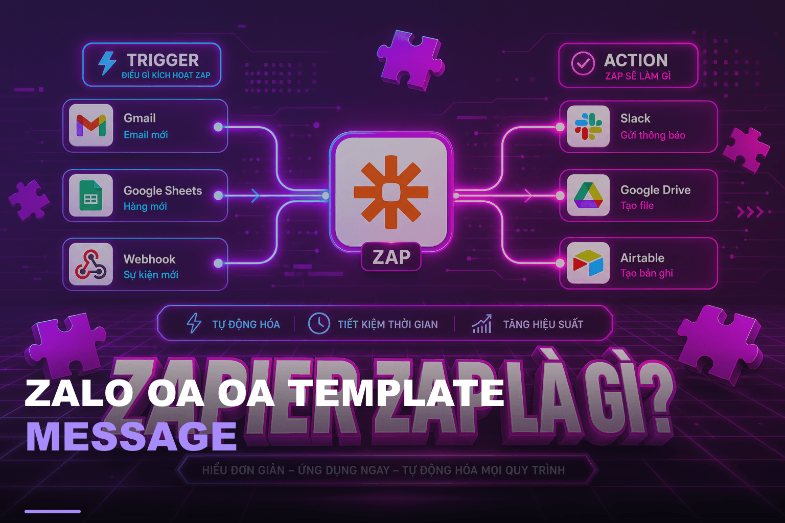 Zalo oa oa template message