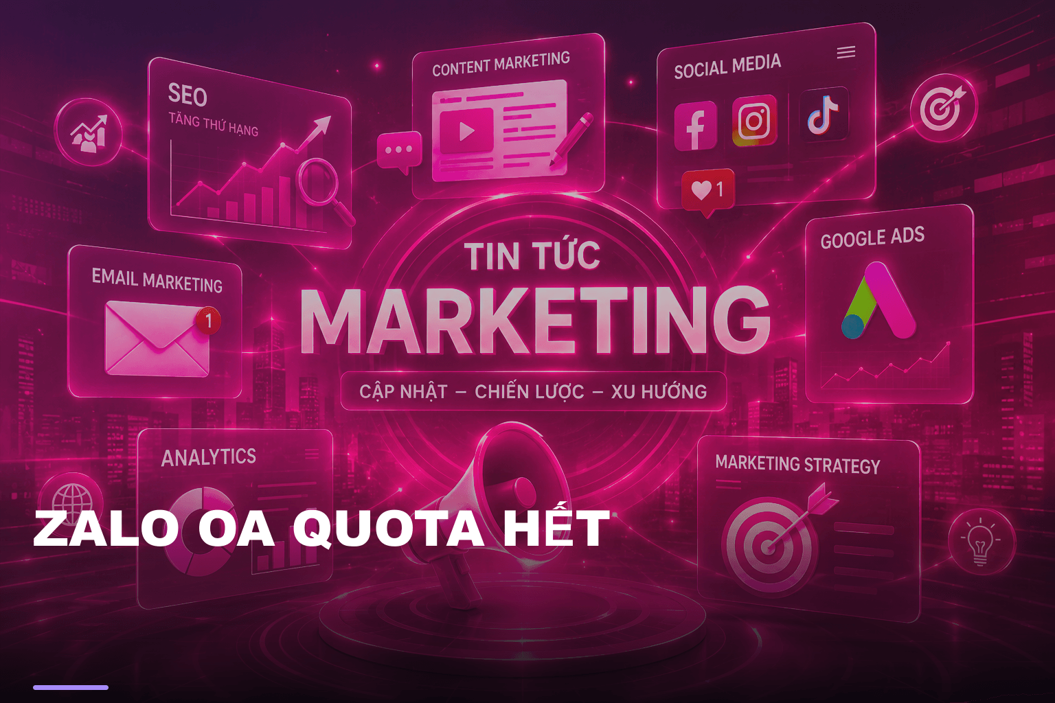 Zalo oa quota hết