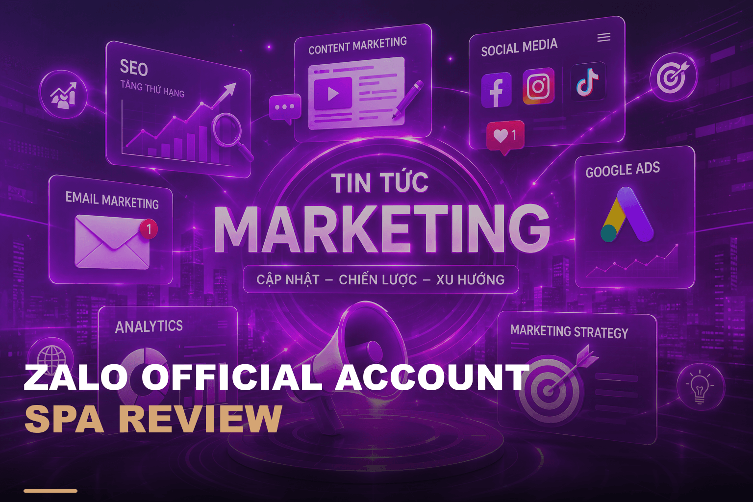 Zalo official account spa review