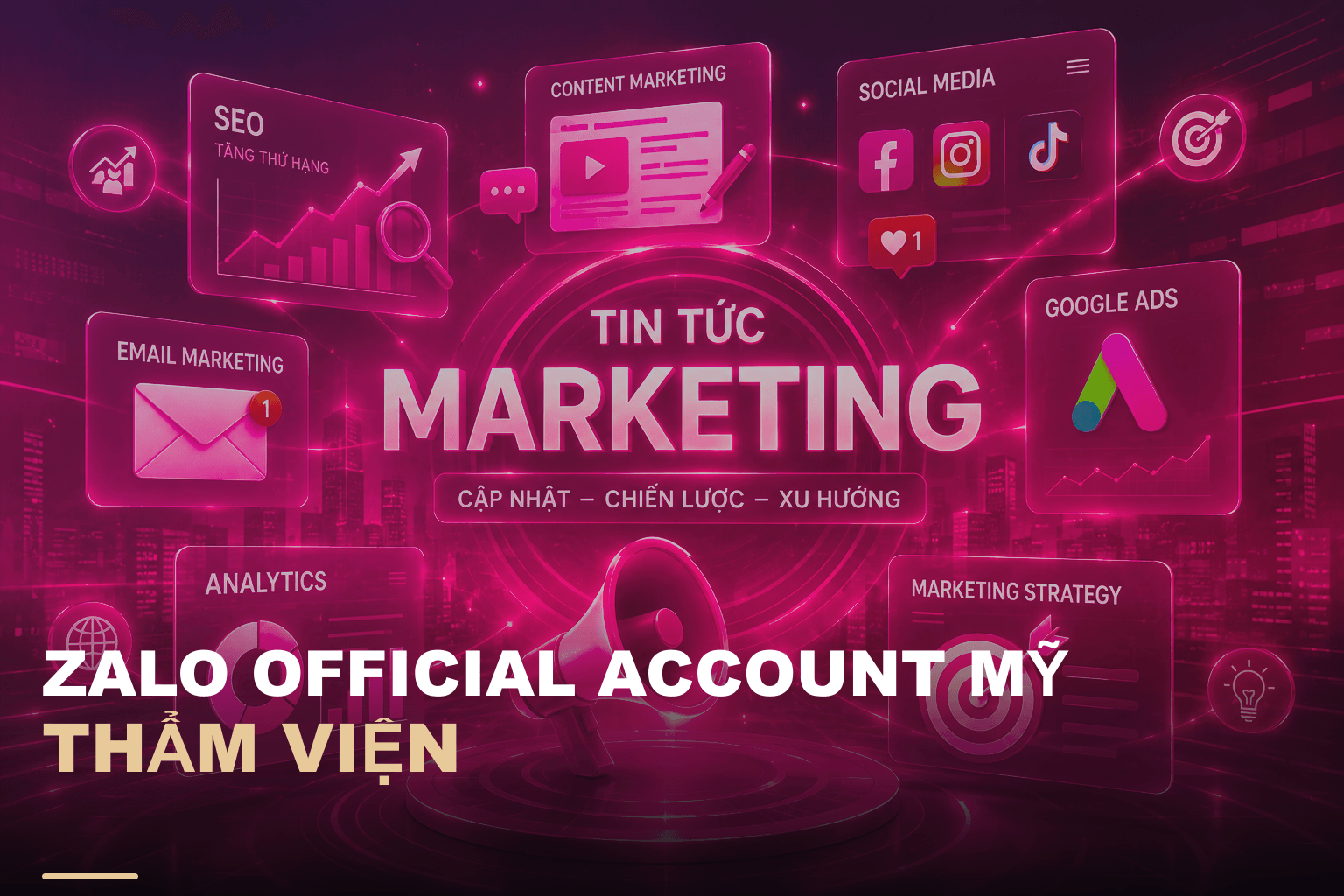 Zalo official account thẩm mỹ viện