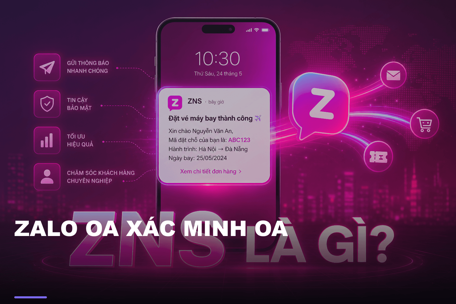 Zalo oa xác minh oa