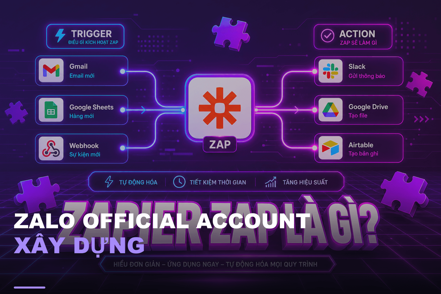 Zalo official account xây dựng