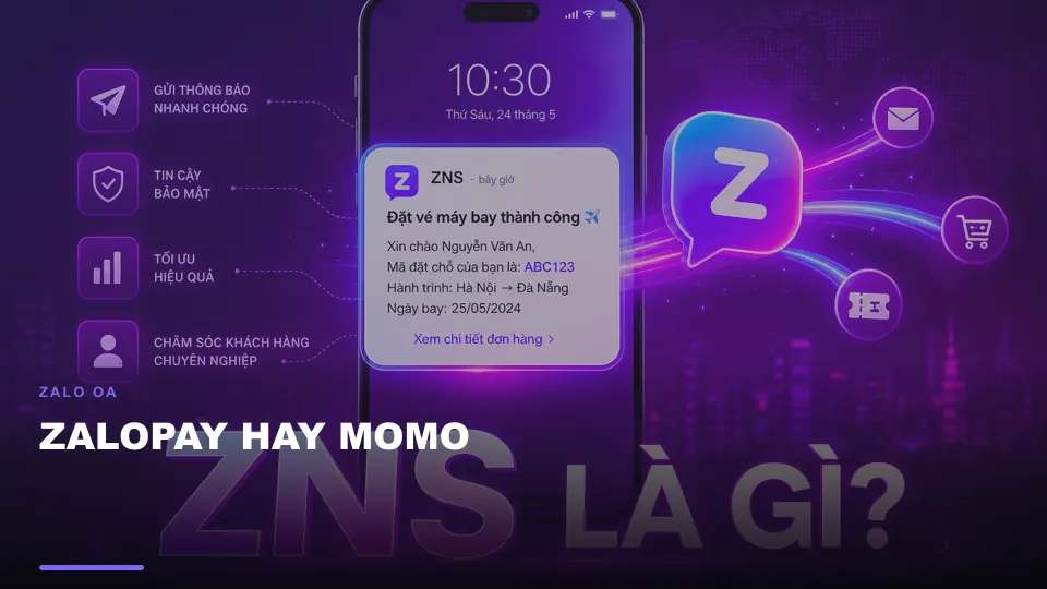 Zalopay hay momo
