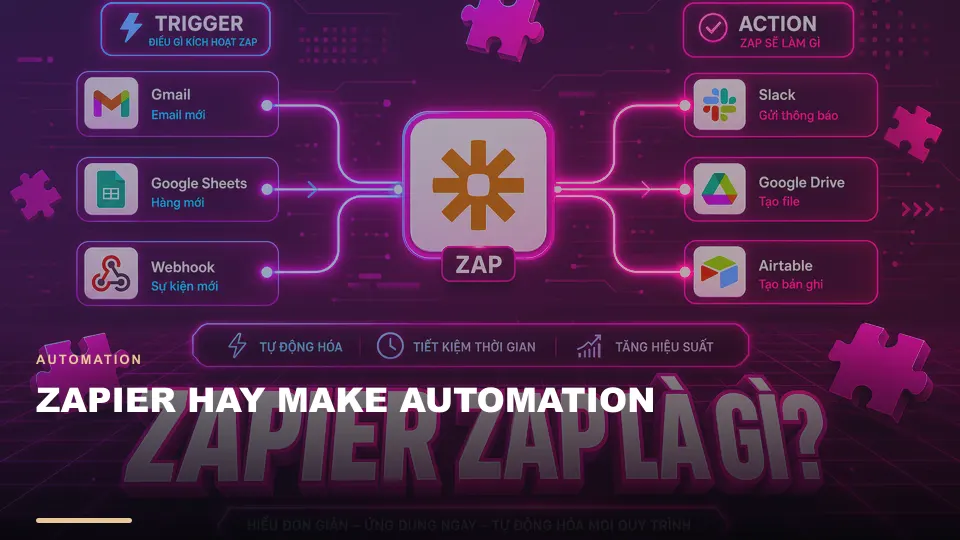Zapier hay make automation