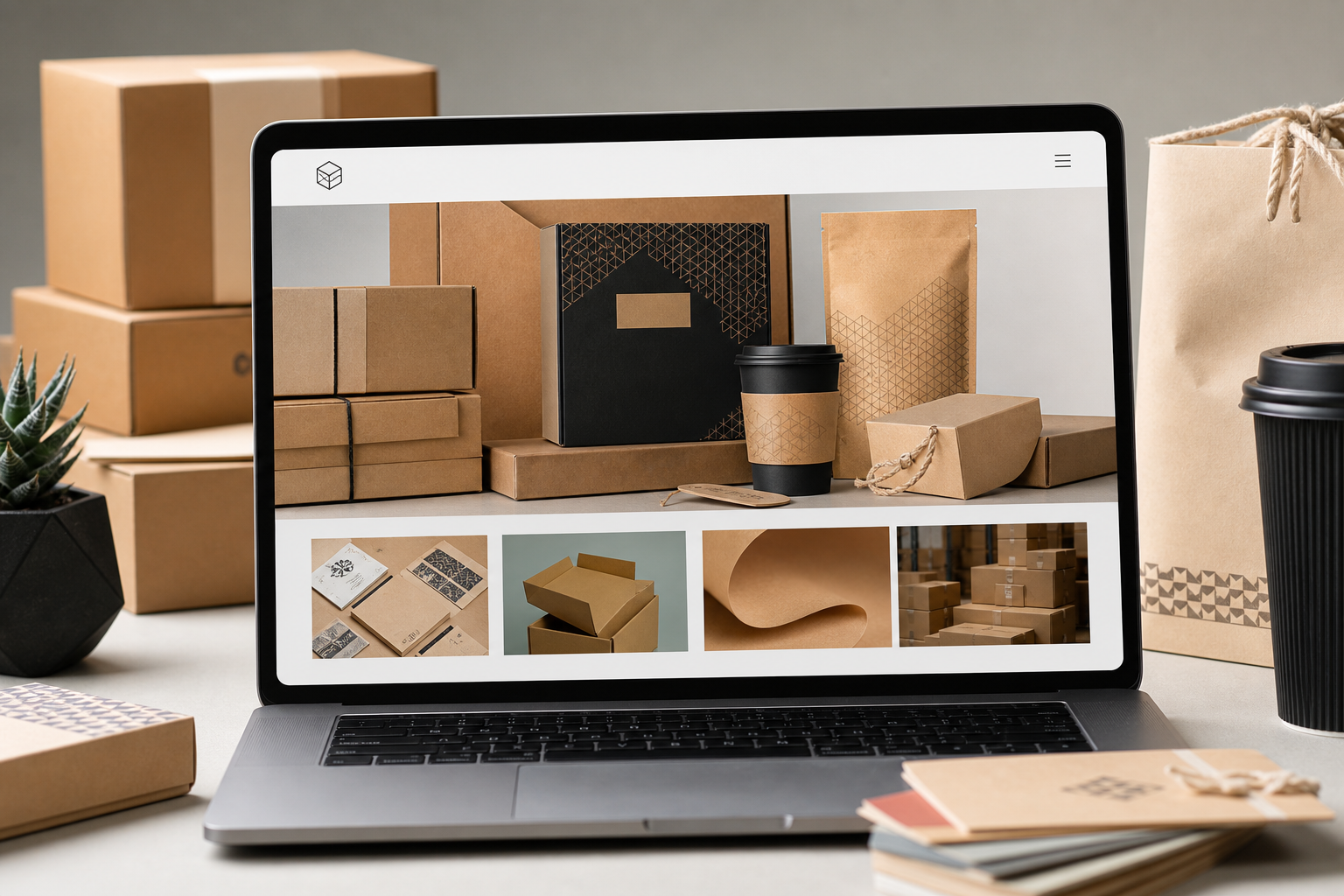 thiết kế website bao bì