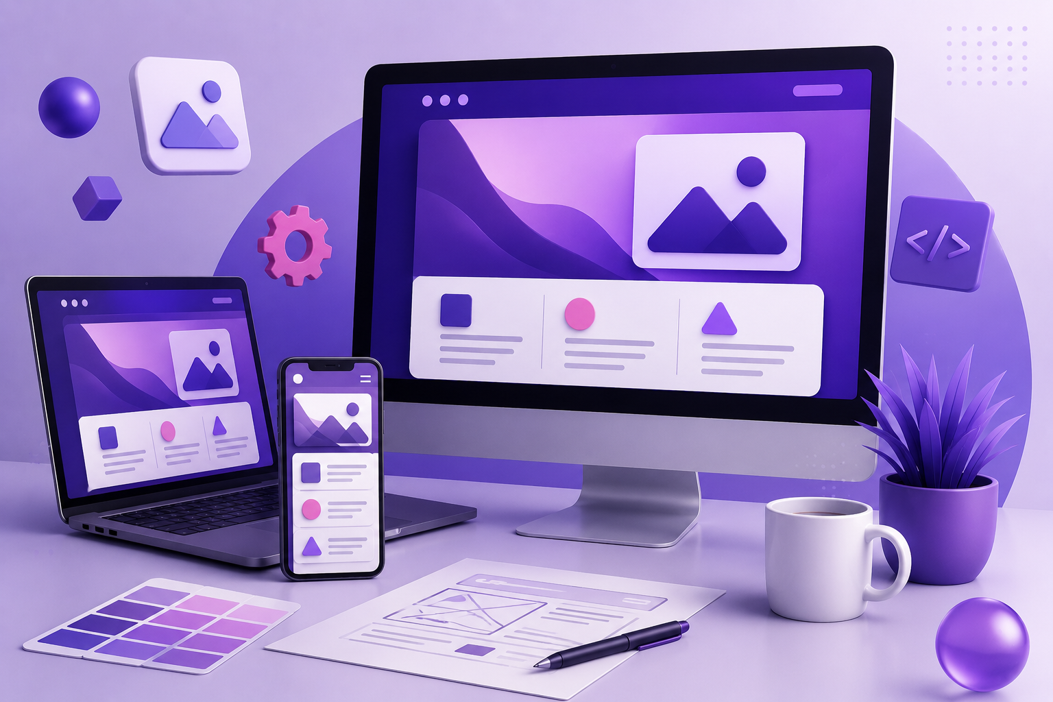 Thiết Kế Website Salon Tóc Chuẩn SEO