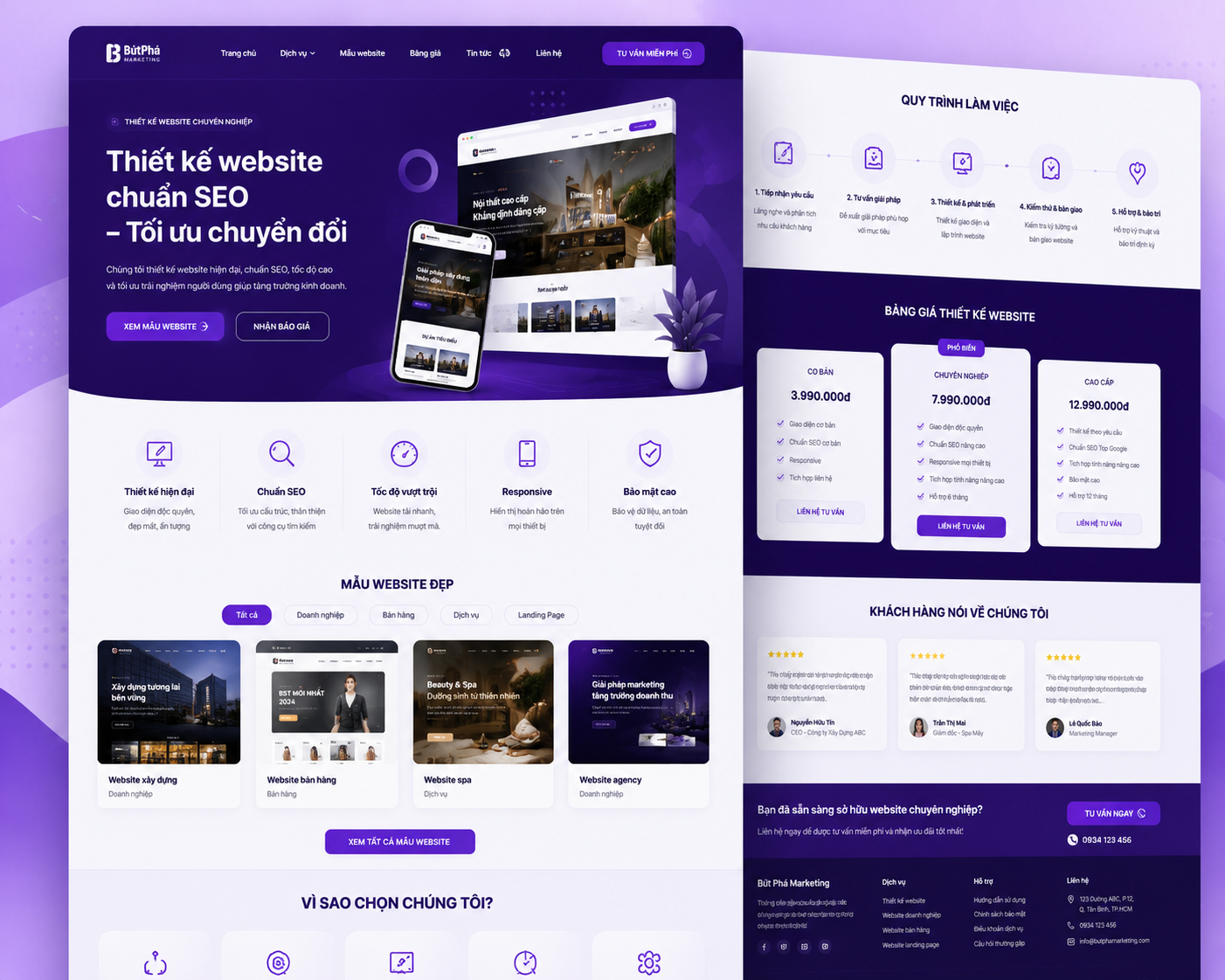 Thiết Kế Website Điện Nước Chuyên Nghiệp