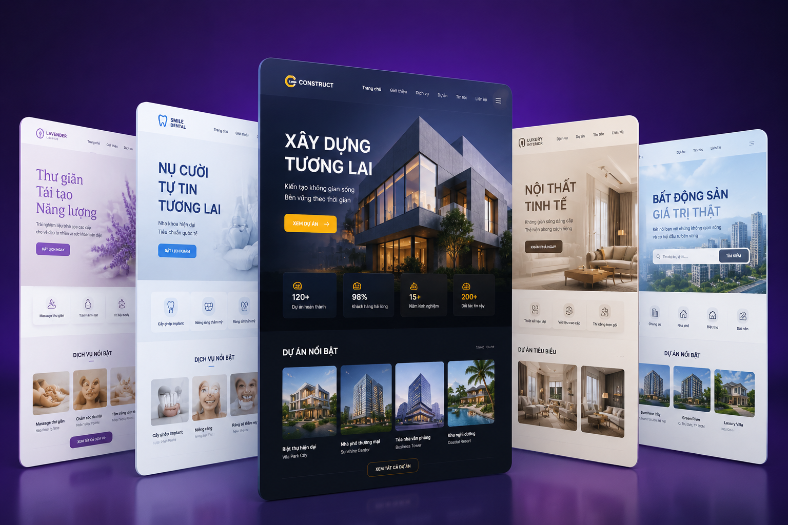 Thiết Kế Website Công Ty Camera AI